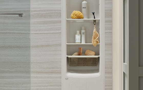 LuxStone shower locker