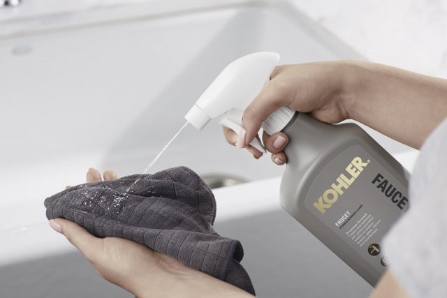 KOHLER Cleaner Product with cloth