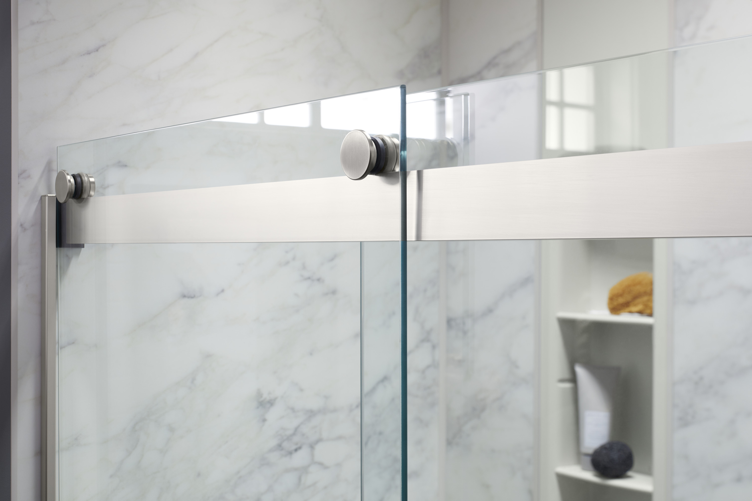 frameless glass shower door