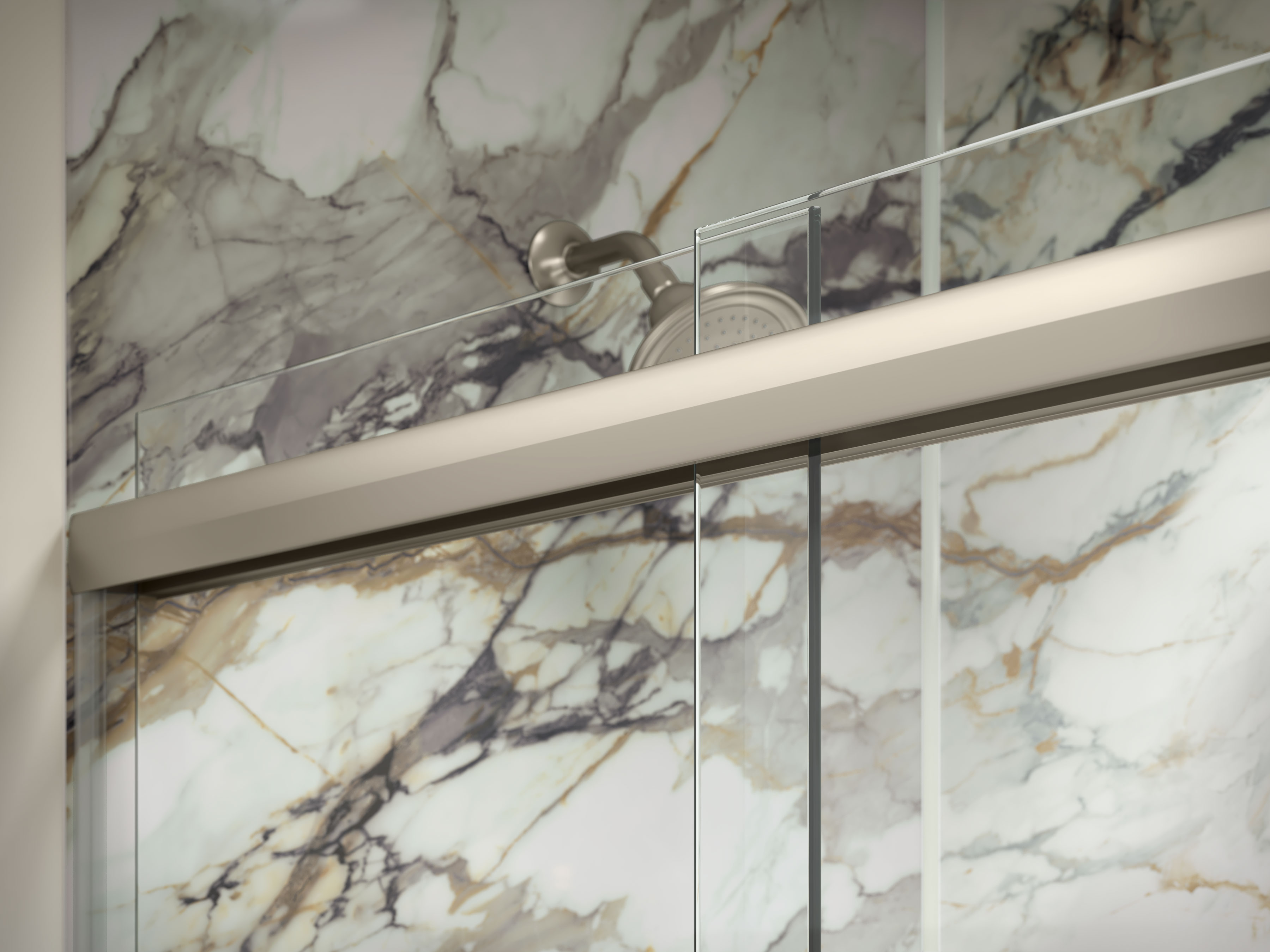 calacatta gold wall pattern