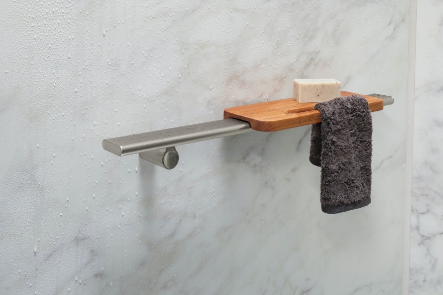 Shower Grab Bars Shower Handle Bar KOHLER LuxStone Showers