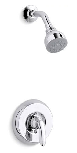 Polished Chrome Showerhead | KOHLER® LuxStone Shower