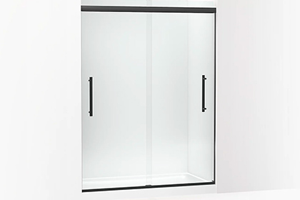 Sliding Shower Door | KOHLER® LuxStone Shower