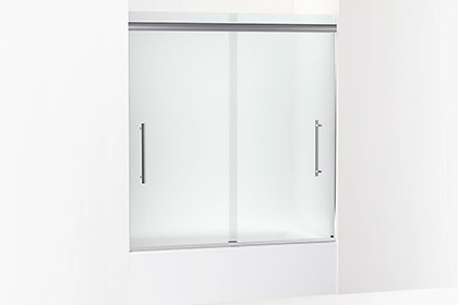 Glass Shower Door | KOHLER® LuxStone Shower