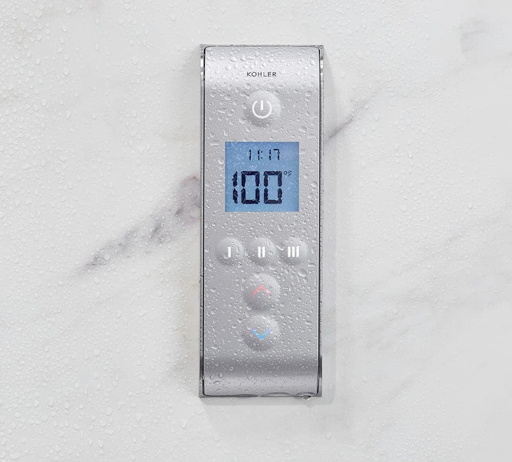 DTV Prompt | Digital Showering | KOHLER® LuxStone Shower