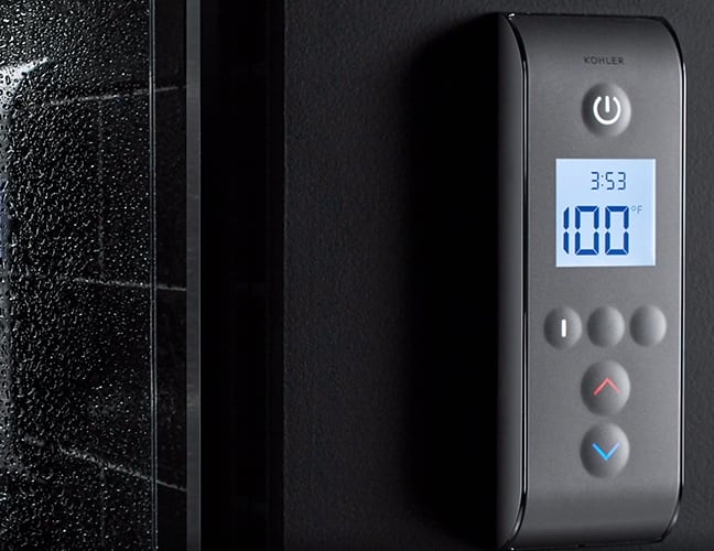 KOHLER DTV Prompt Digital Shower System KOHLER LuxStone Showers