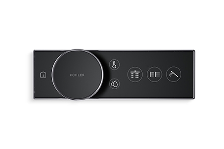 anthem control panel in black